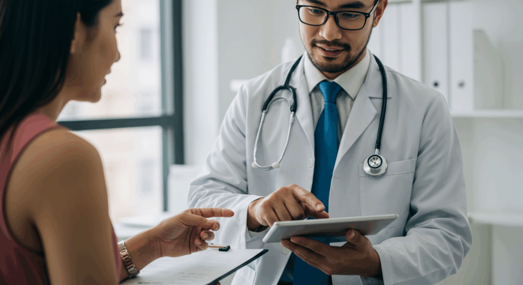 Equipe médica dedicada na Clínica de Recuperação Unimed em Campinas, proporcionando acompanhamento confiável e humanizado.