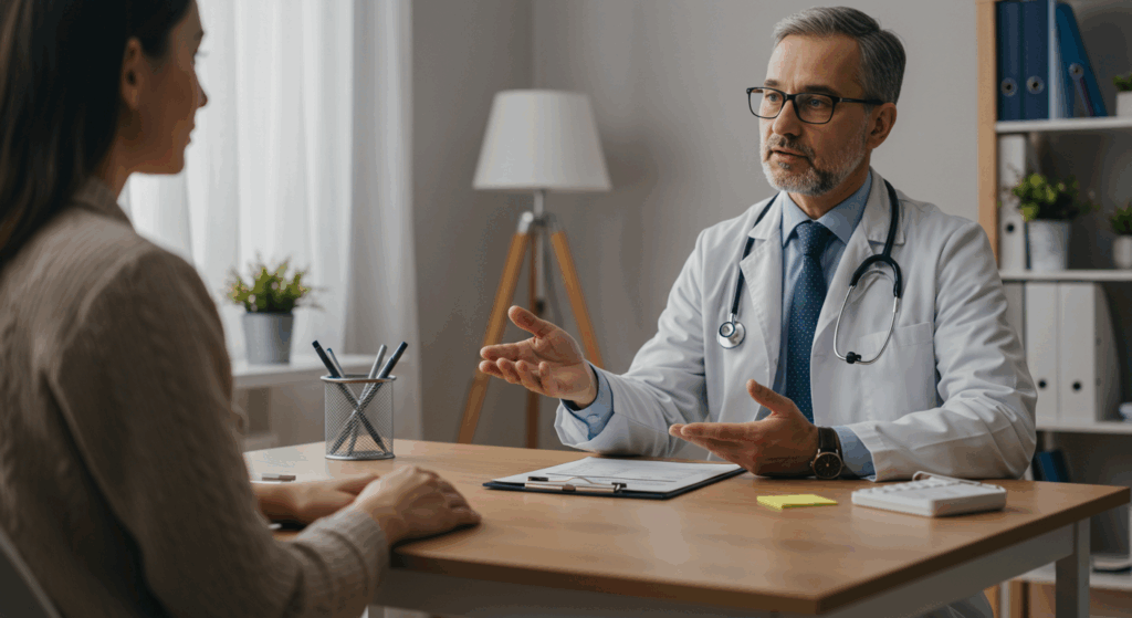 Equipe médica e terapêutica atendendo pacientes em clínica de recuperação conveniada à Unimed em São Paulo.