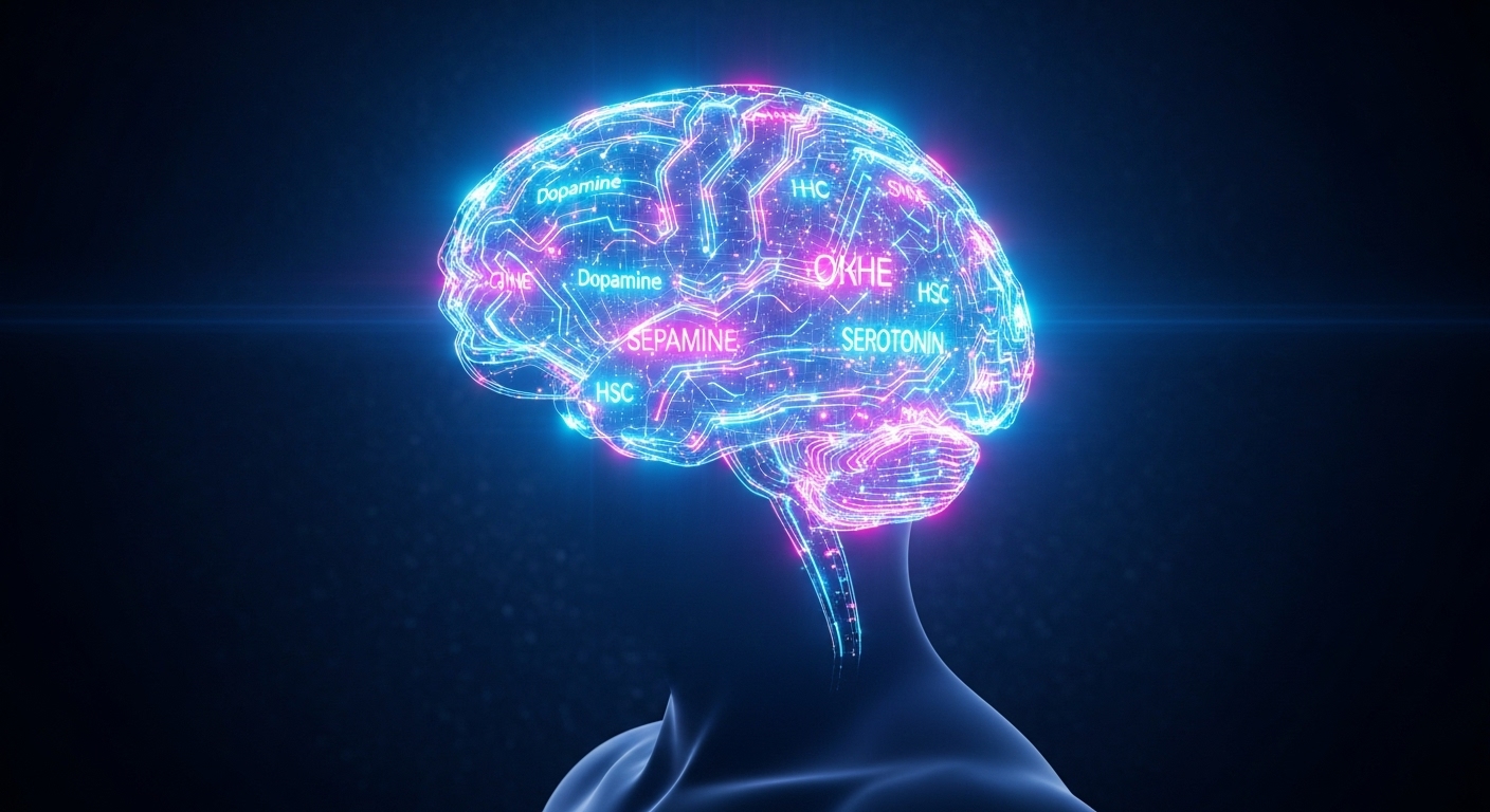 dependência química como transtorno psiquiátrico, mostrando cérebro humano com efeitos das drogas e saúde mental em destaque.