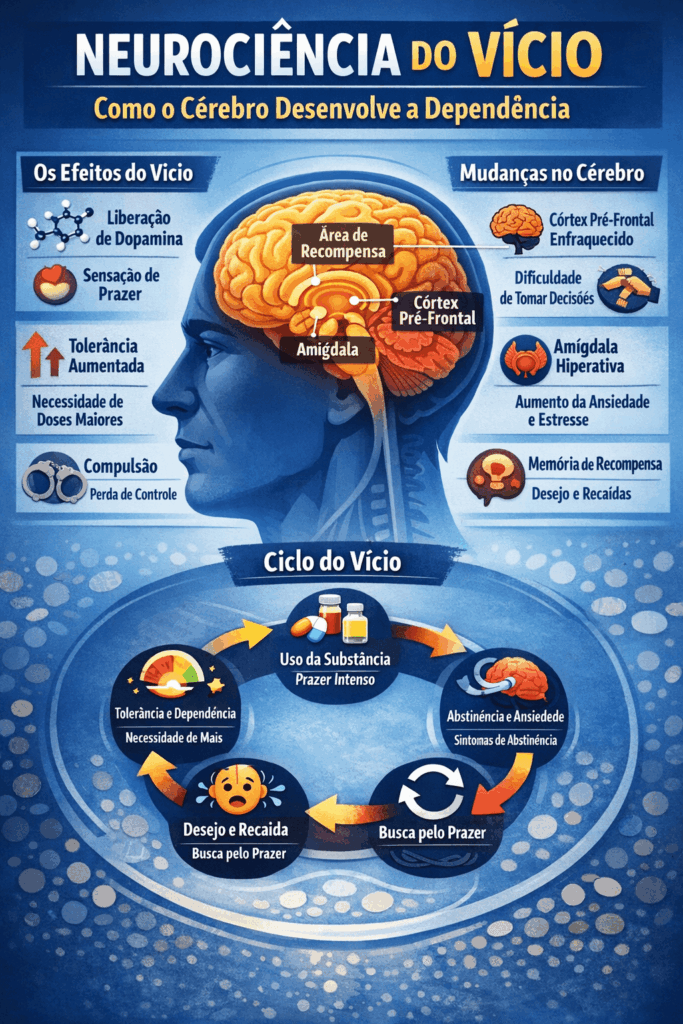 Alterações cerebrais causadas pelas drogas