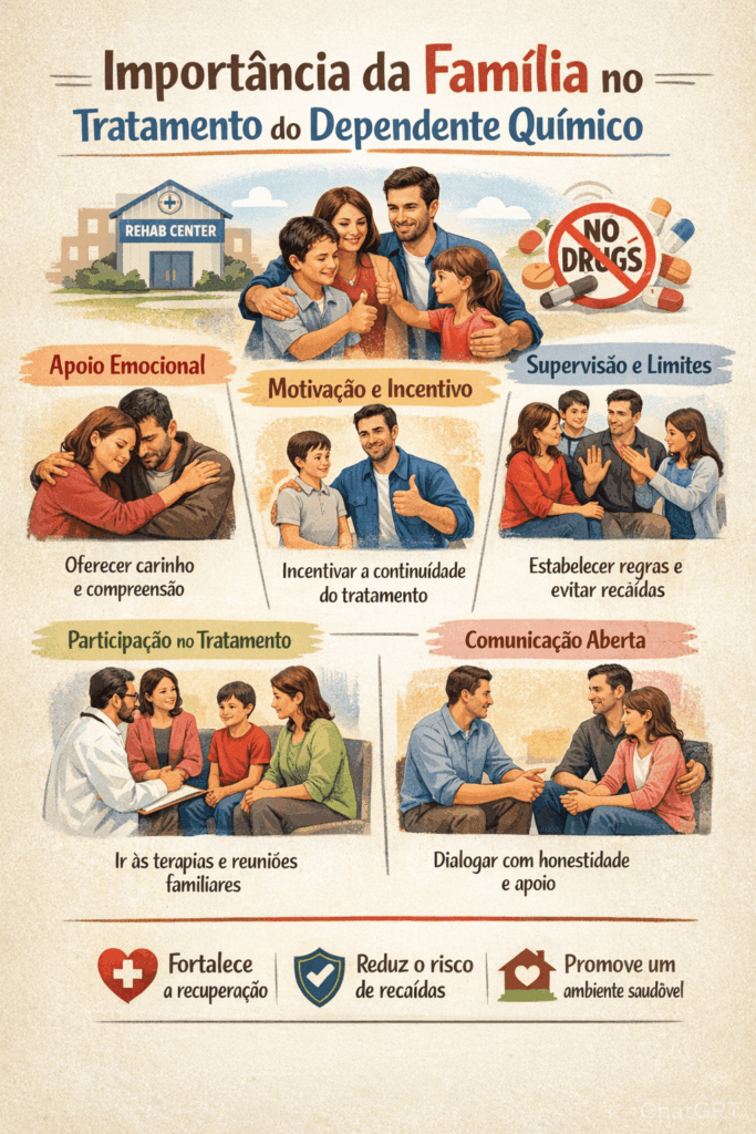 Como a Família Ajuda no Tratamento