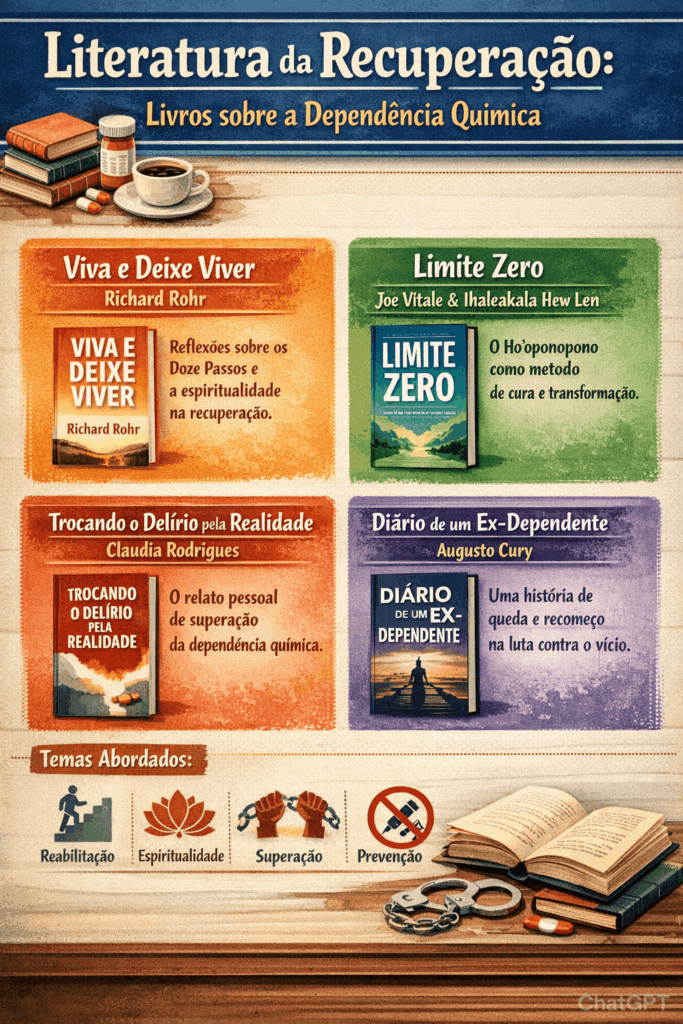 Literatura sobre dependência química e tratamento