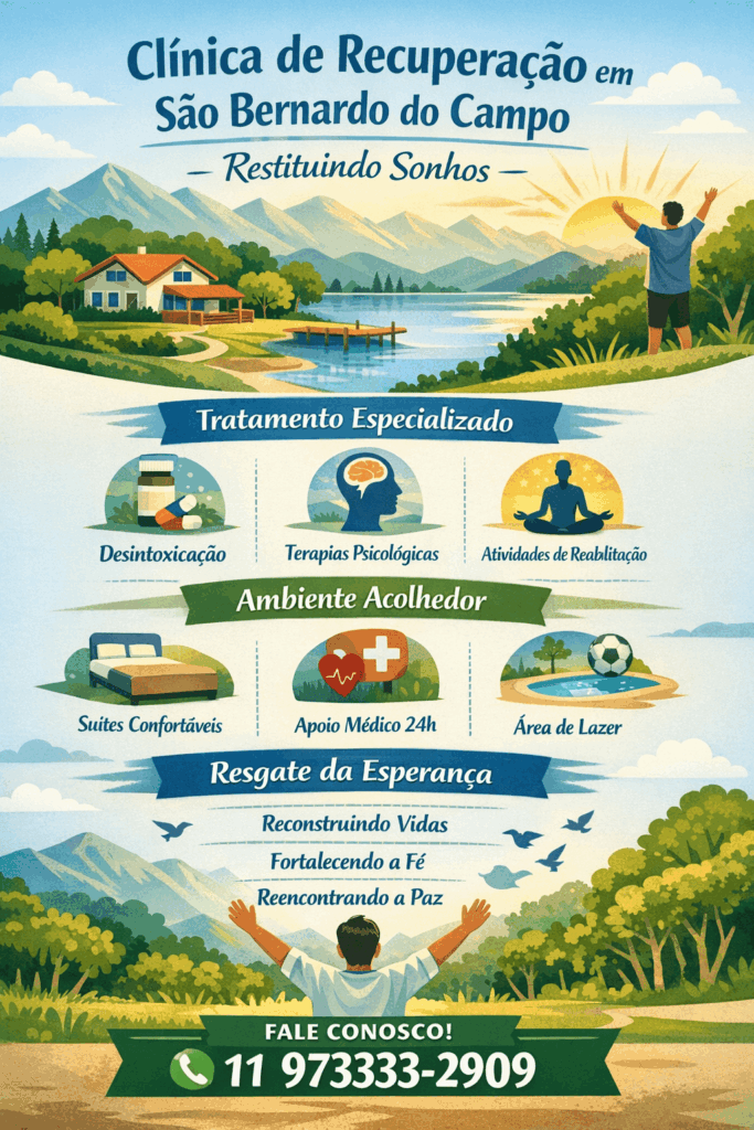 Tratamento para Dependência Química em São Bernardo