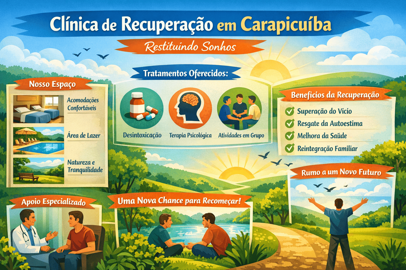 Tratamento para Dependência em Carapicuíba