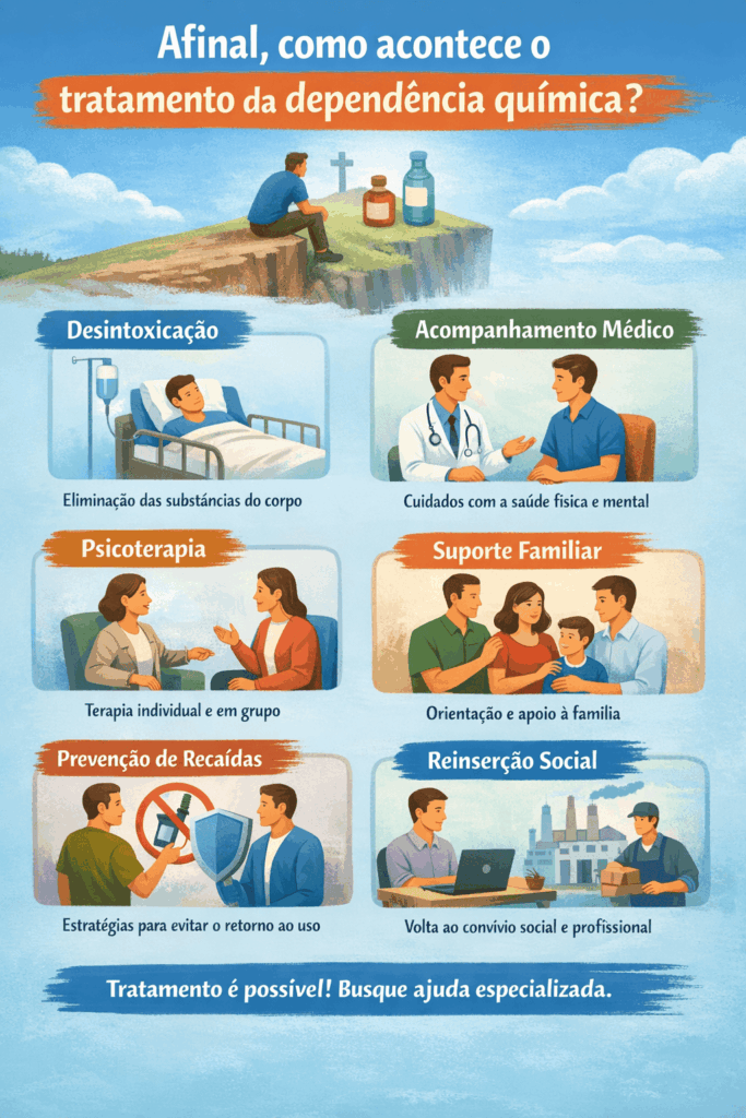 processo de recuperação da dependência química
