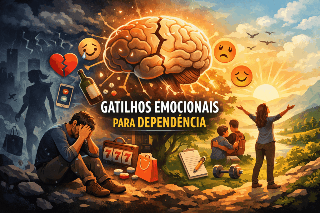 Como tratar gatilhos emocionais para dependência