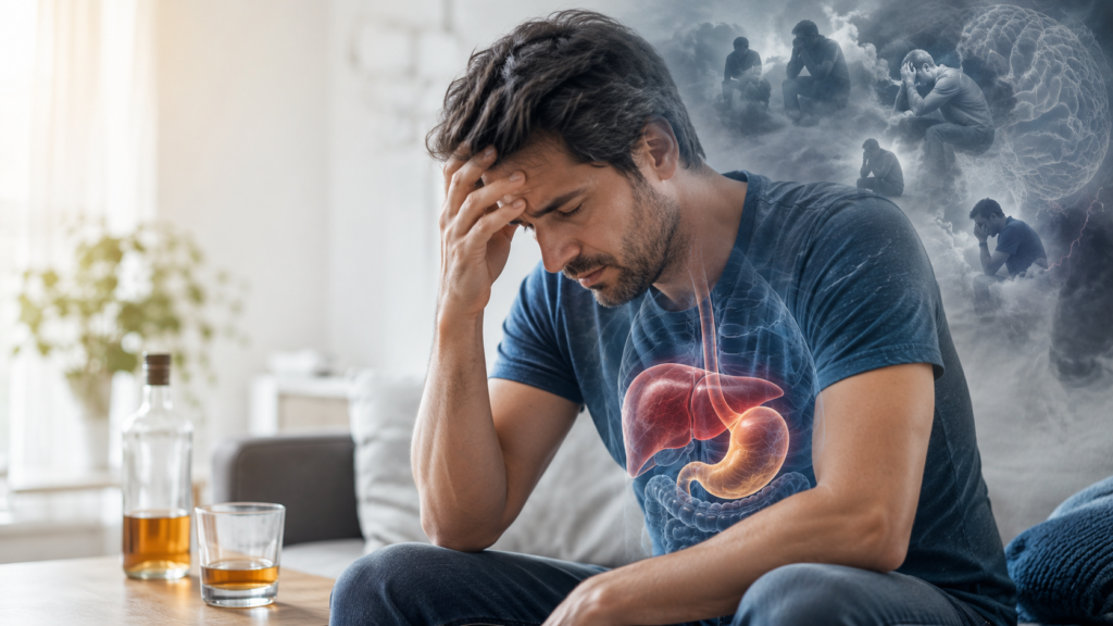 Impactos do álcool no corpo e na mente