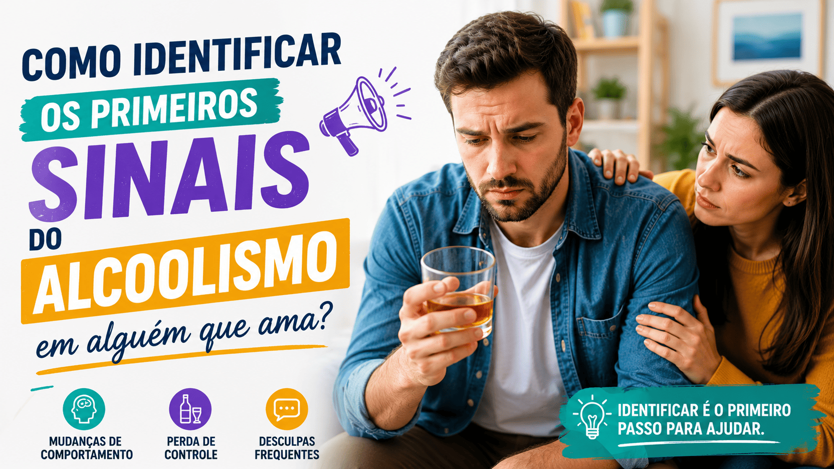 Como Identificar os Primeiros Sinais do Alcoolismo em alguém próximo