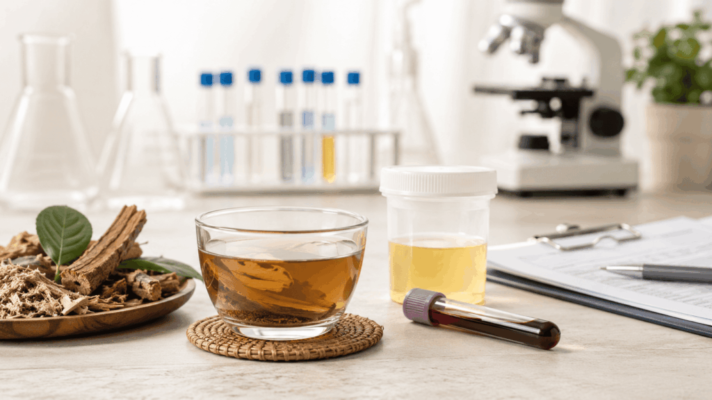 Exame toxicológico para ayahuasca