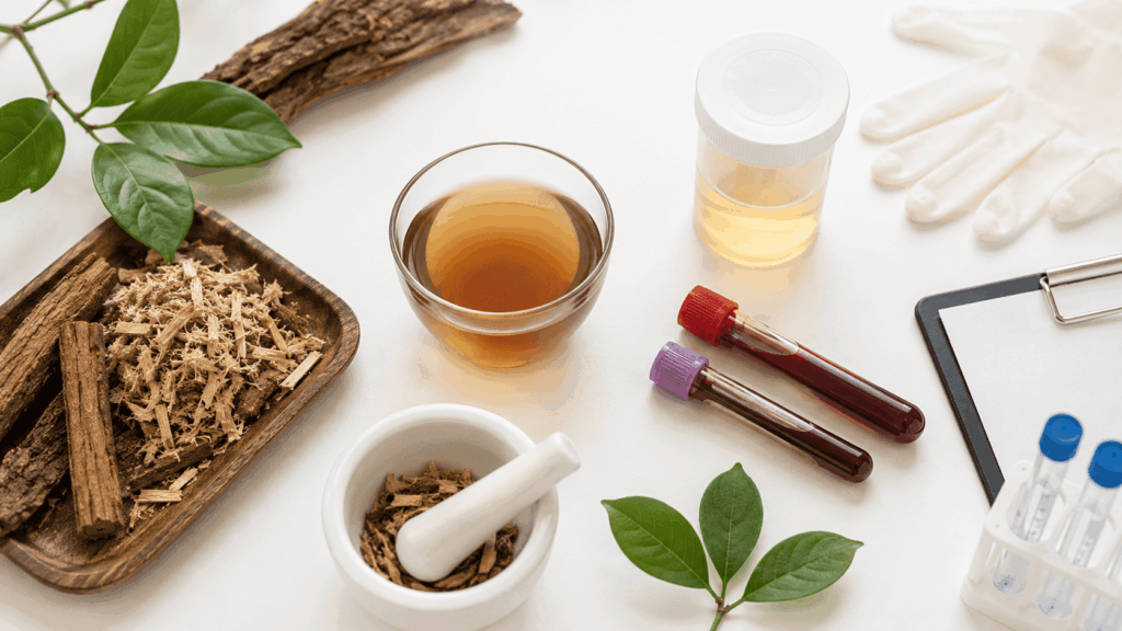 Dúvida sobre ayahuasca no toxicológico