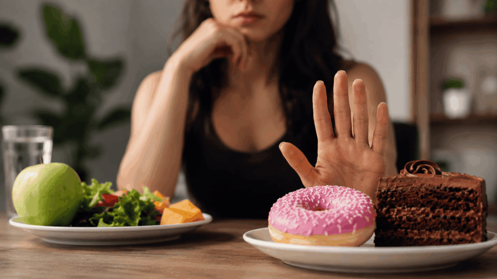 Abstinência do álcool e vontade de comer doce