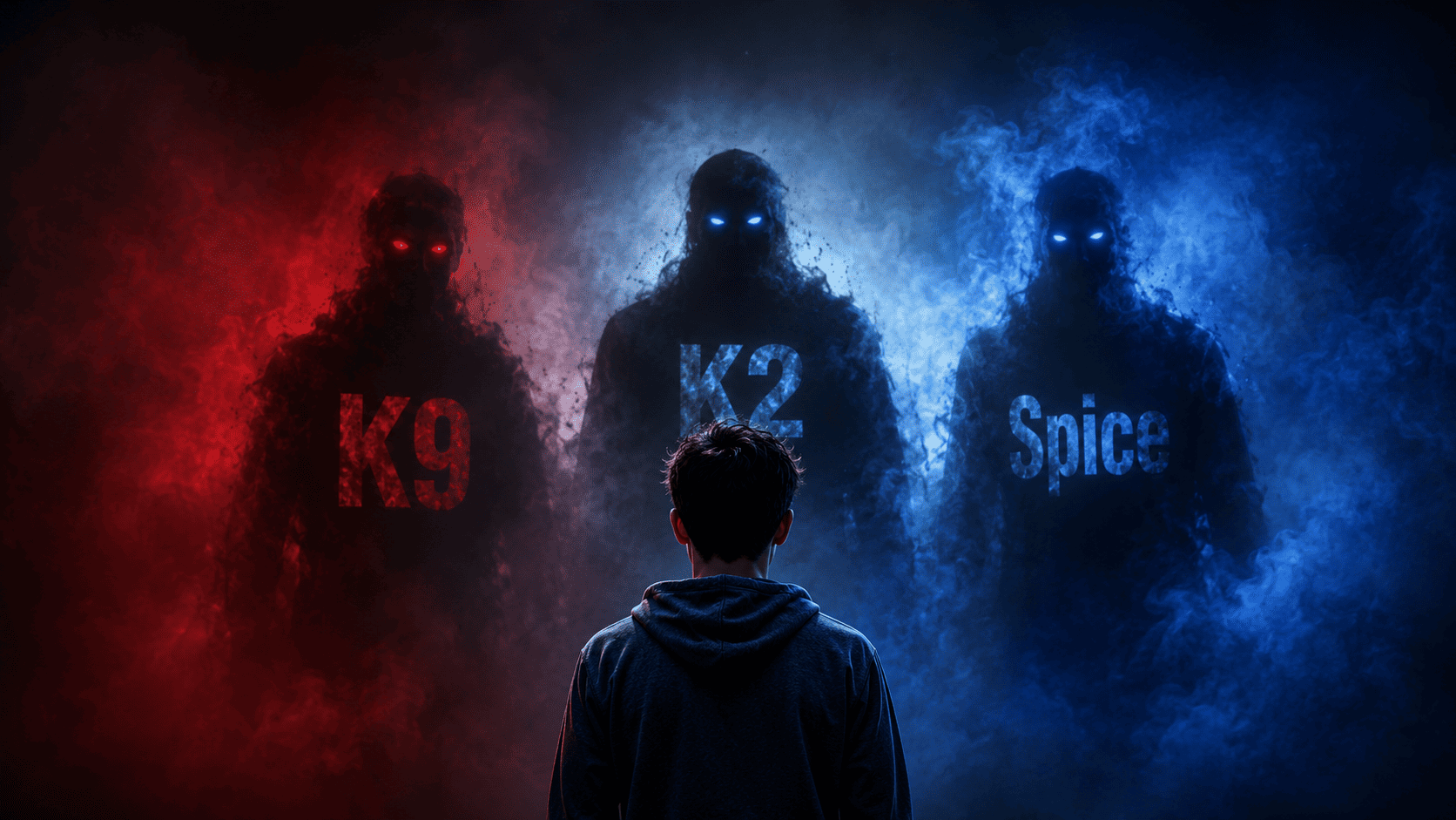 Alerta sobre riscos do K9, K2 e Spice