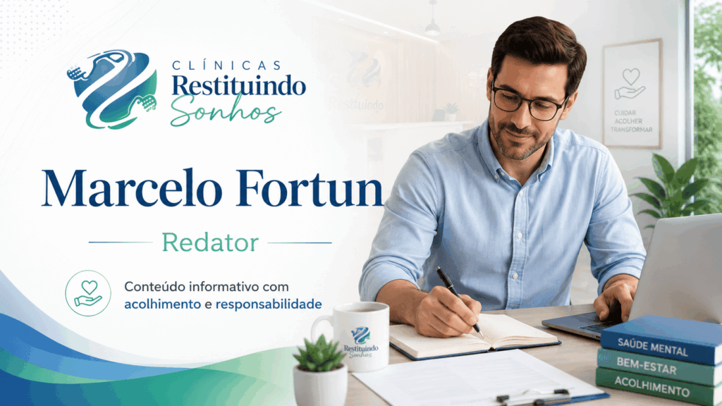 Redator da Clínicas Restituindo Sonhos
