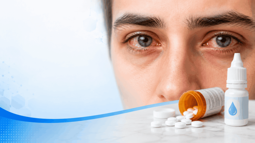 Colírio disfarça olhos vermelhos?