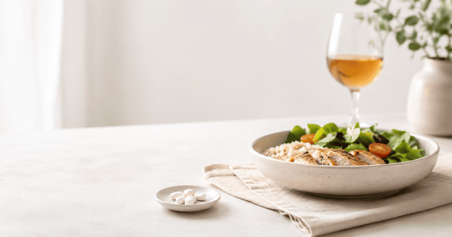 Remédio escondido na comida para parar de beber