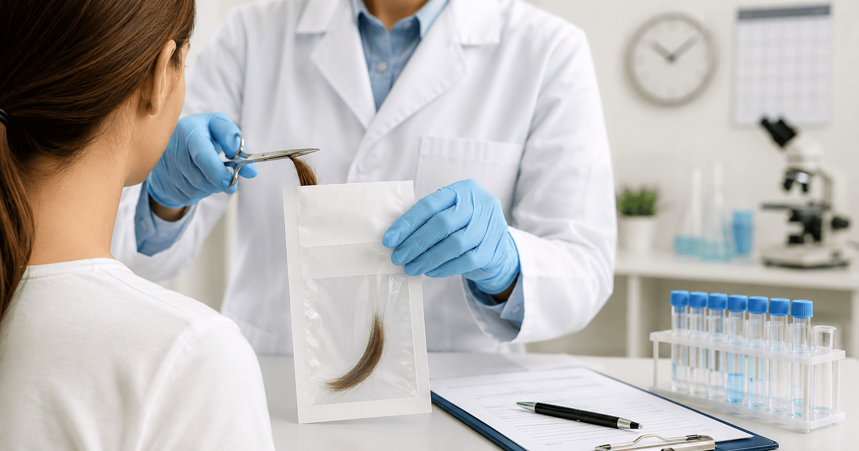 Exame toxicológico de cabelo detecta drogas por meses