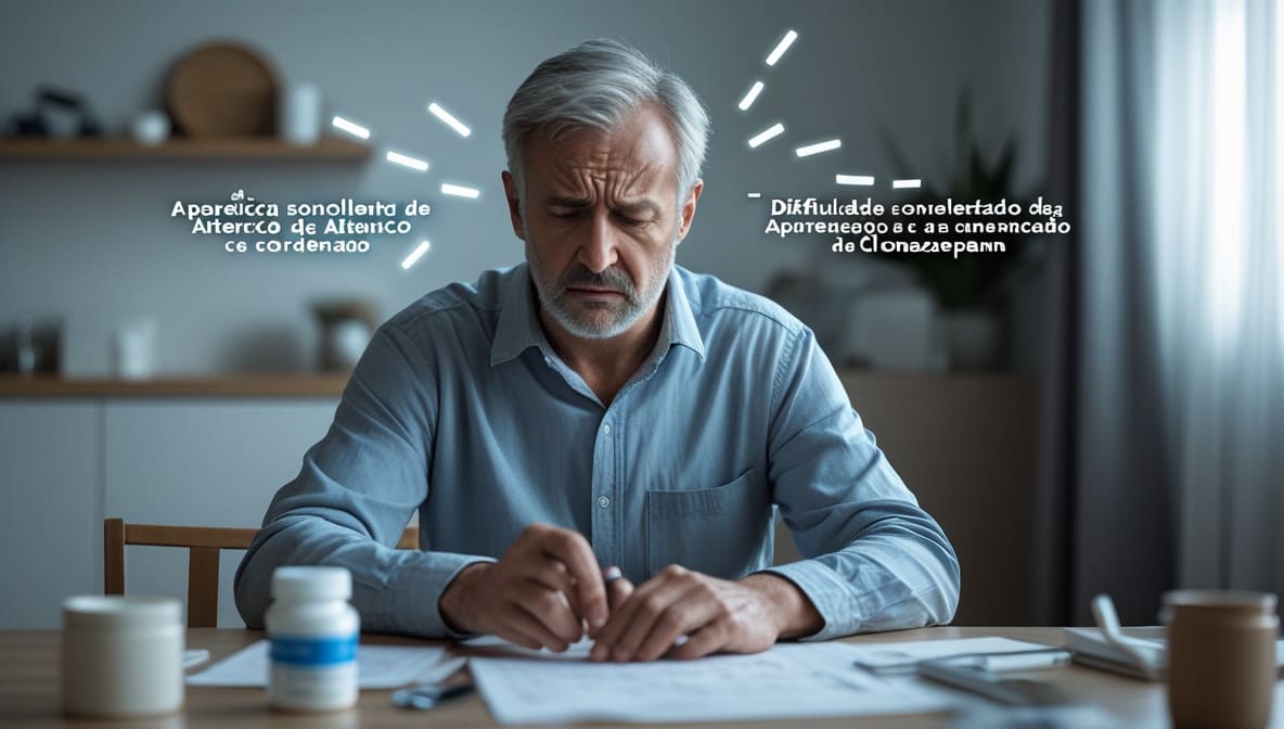 Clonazepam efeitos colaterais